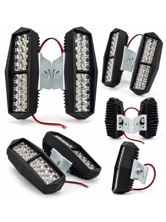 Mototsikl va skuterlar uchun LED faralar L5 — 2 dona komplekt