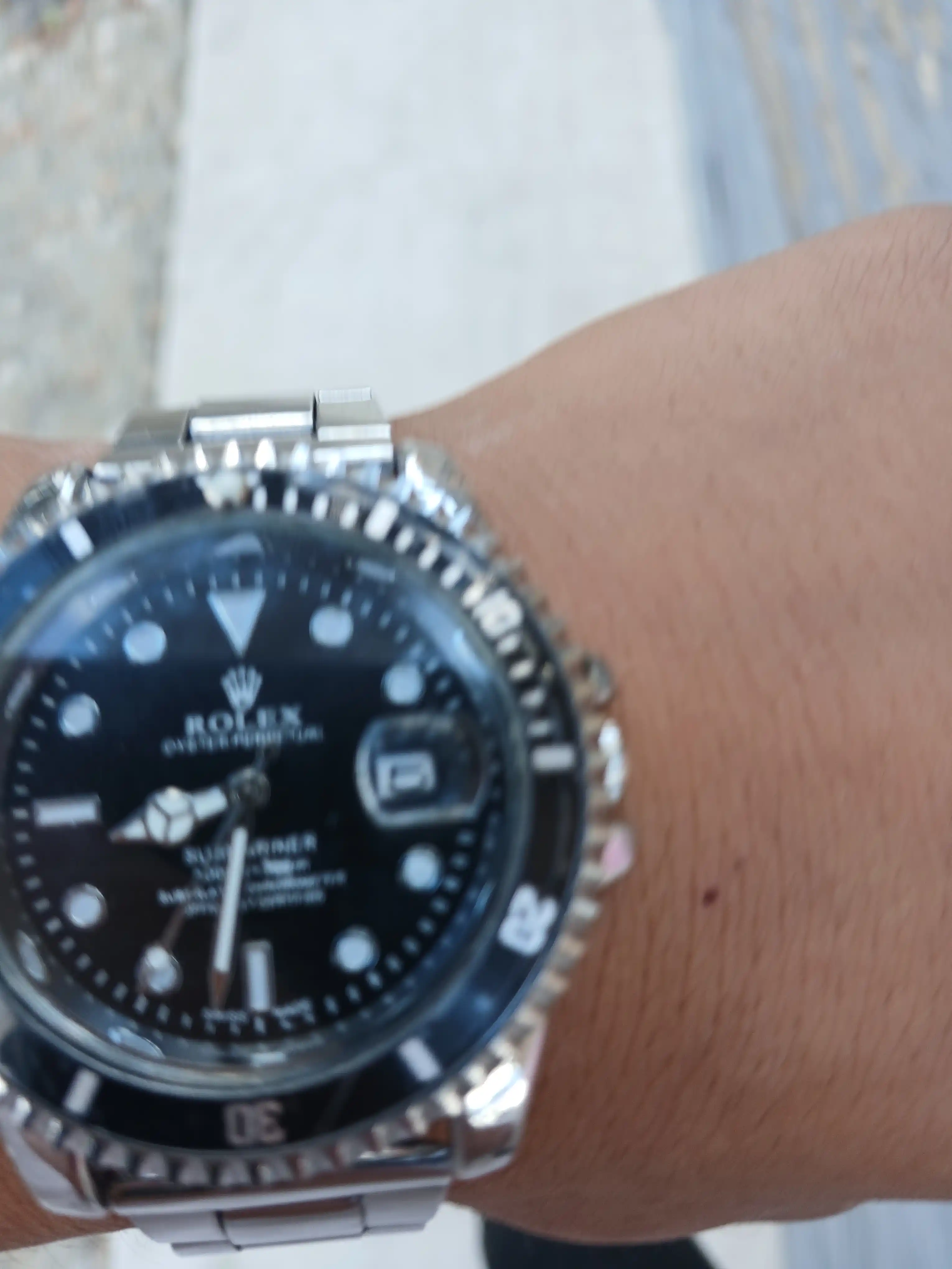 Rolex erkaklar qo‘l soati metall, yashil qora ko‘k rang, sovg‘a qutisi bilan