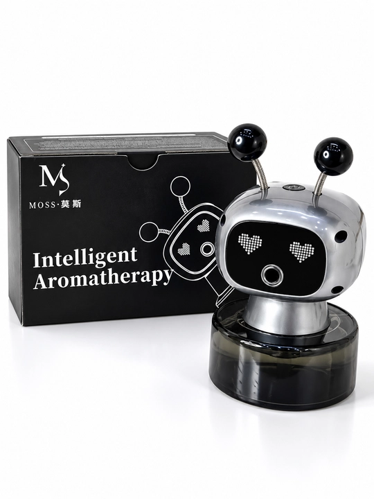 Aqlli robot aromadiffuzor yoqimli hid  zamonaviy dizayn va sokin muhit yaratadi - 