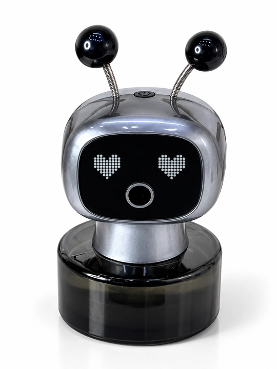 Aqlli robot aromadiffuzor yoqimli hid  zamonaviy dizayn va sokin muhit yaratadi