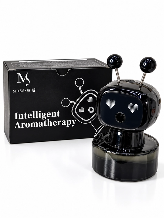 Aqlli robot aromadiffuzor yoqimli hid  zamonaviy dizayn va sokin muhit yaratadi - 
