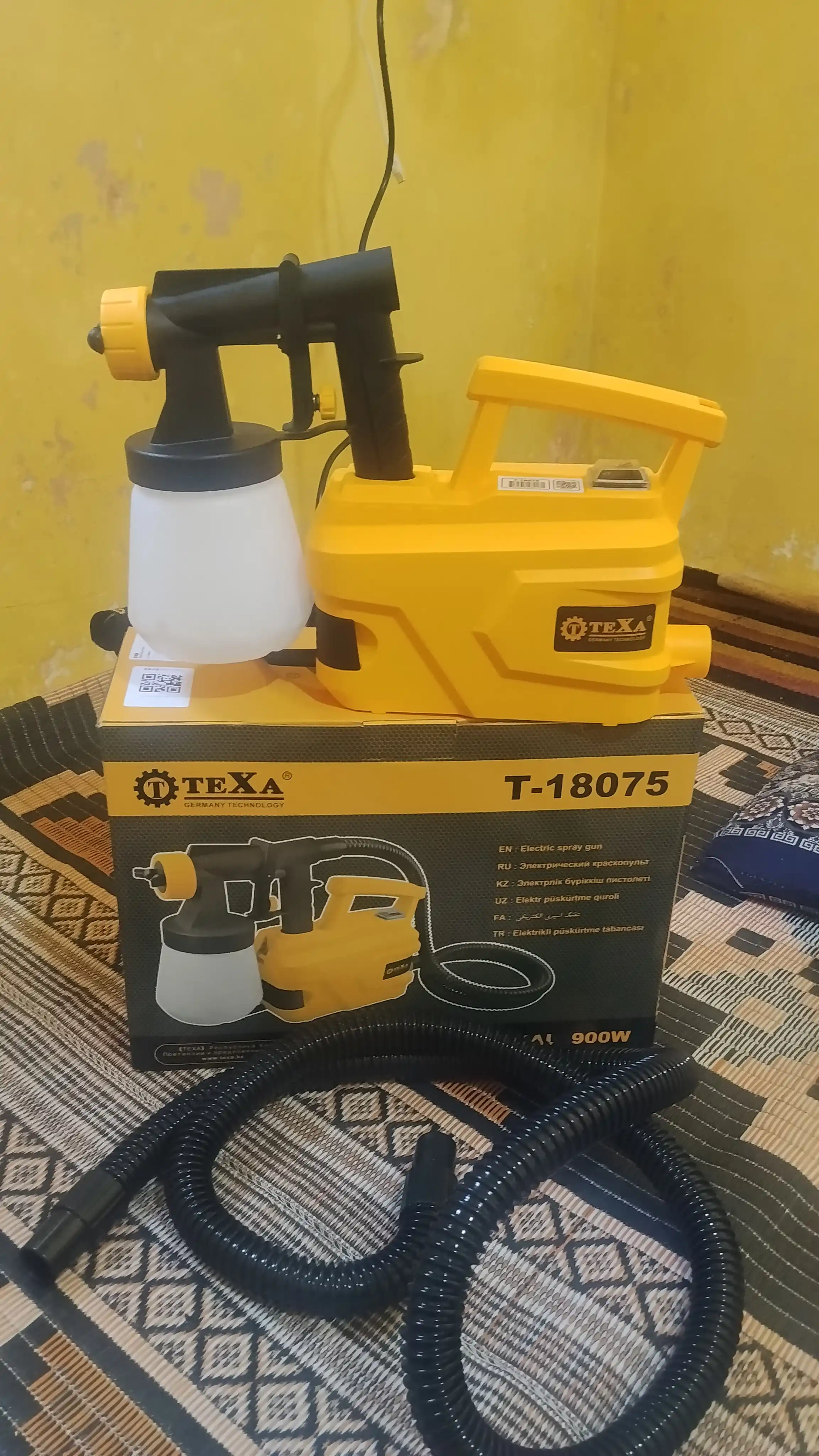 COOFIX elektr bo‘yoq purkagich, bo‘yoq purkagich, elektr kraskopult, kraskopult