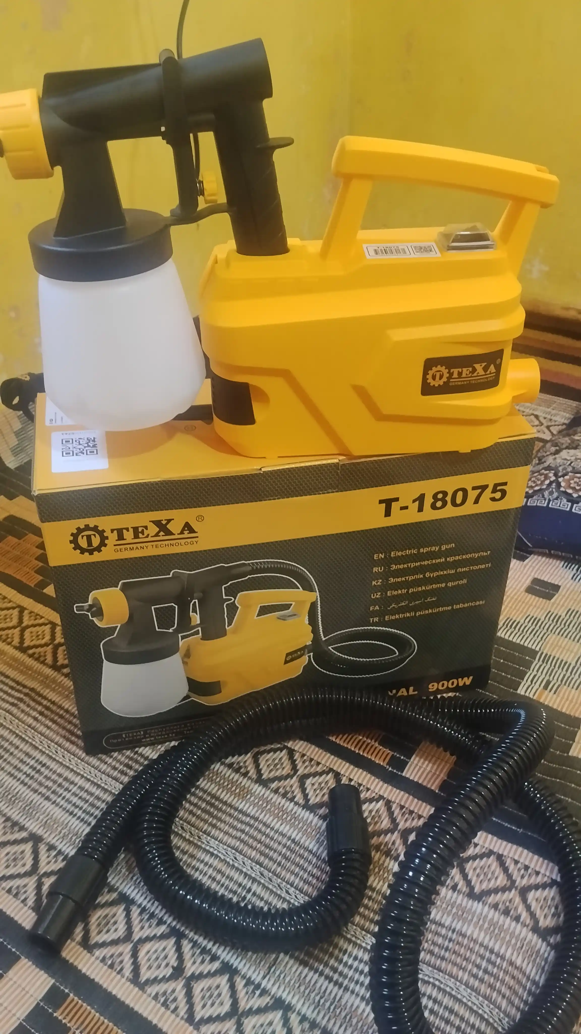COOFIX elektr bo‘yoq purkagich, bo‘yoq purkagich, elektr kraskopult, kraskopult