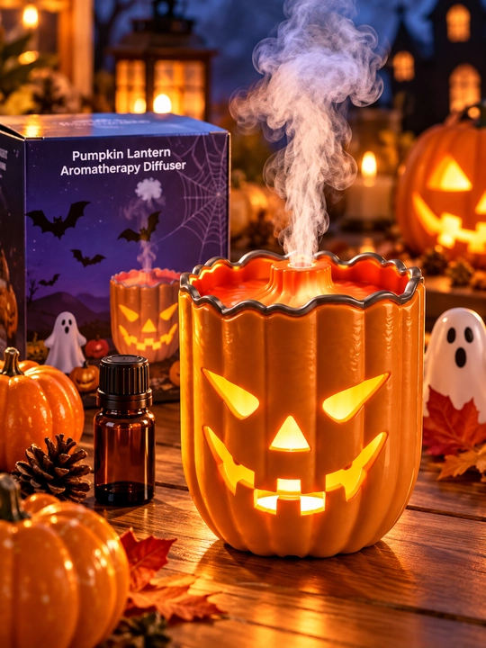 Aromadiffuzor  namlagich  Halloween  qovoq  tungi chiroq - 
