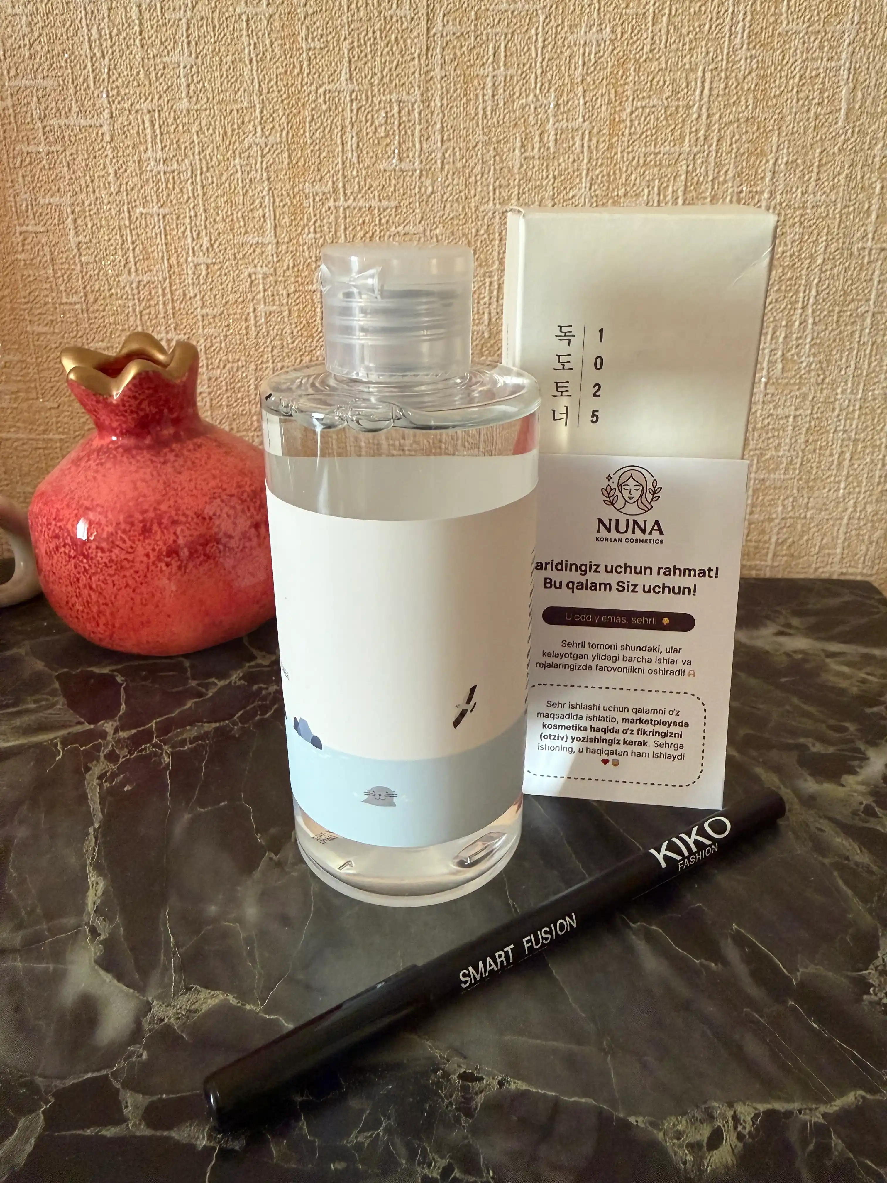 Dengiz suvi bilan tozalovchi tonik Round LAB 1025 Dokdo Toner, 200 ml