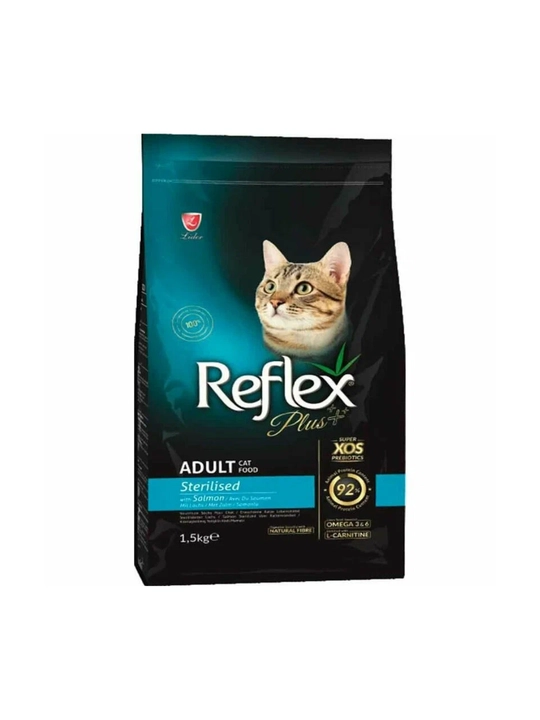 Сухой корм Reflex Plus для кошек, 1,5 кг — разные виды