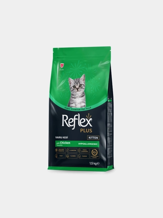 Сухой корм Reflex Plus для кошек, 1,5 кг — разные виды