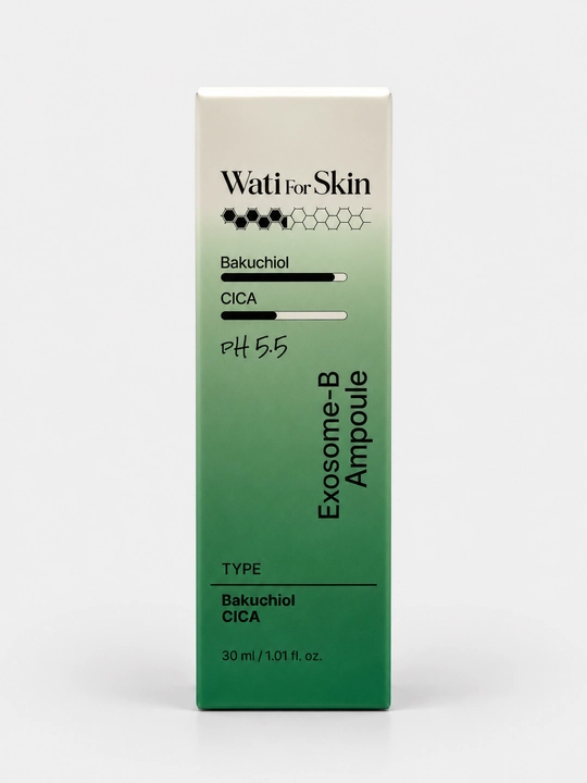 Wati For Skin Бакучиол и CICA, антивозрастной и успокаивающий уход, 30 мл