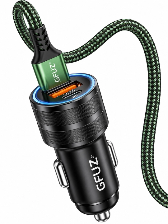 Автомобильное зарядное устройство GFUZ 48W быстрая зарядка
