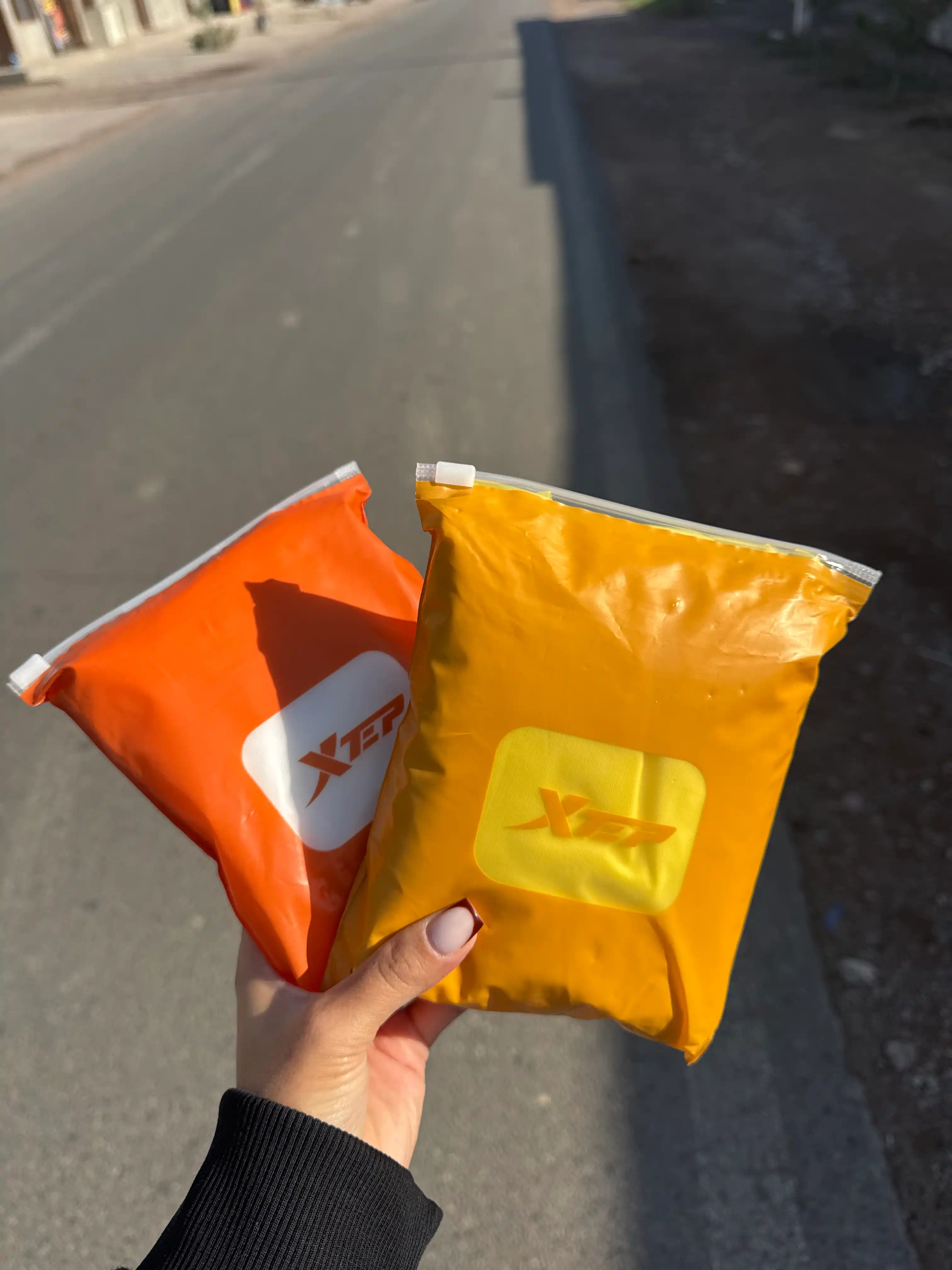 Плащ-дождевик мужской и женский, водонепроницаемый длинный плащ от дождя