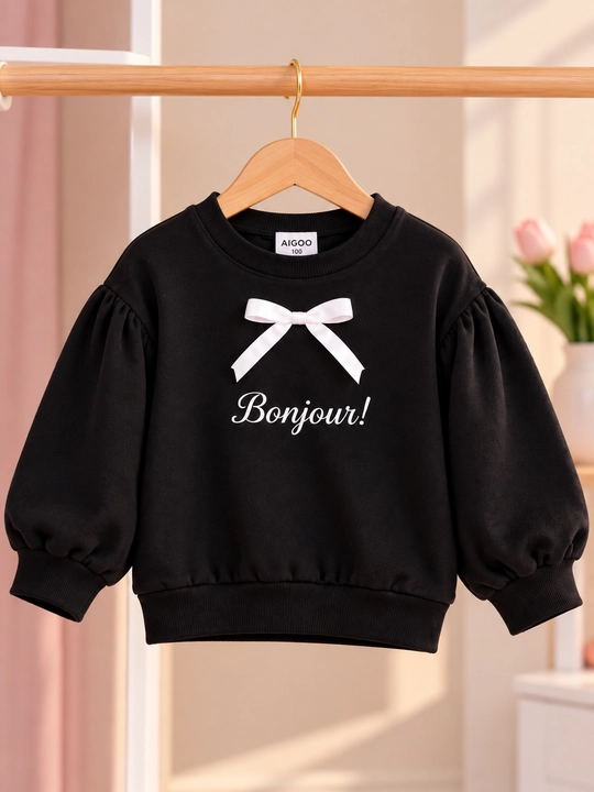Свитшот для девочки, толстовка, кофта с длинным рукавом, 2–7 лет