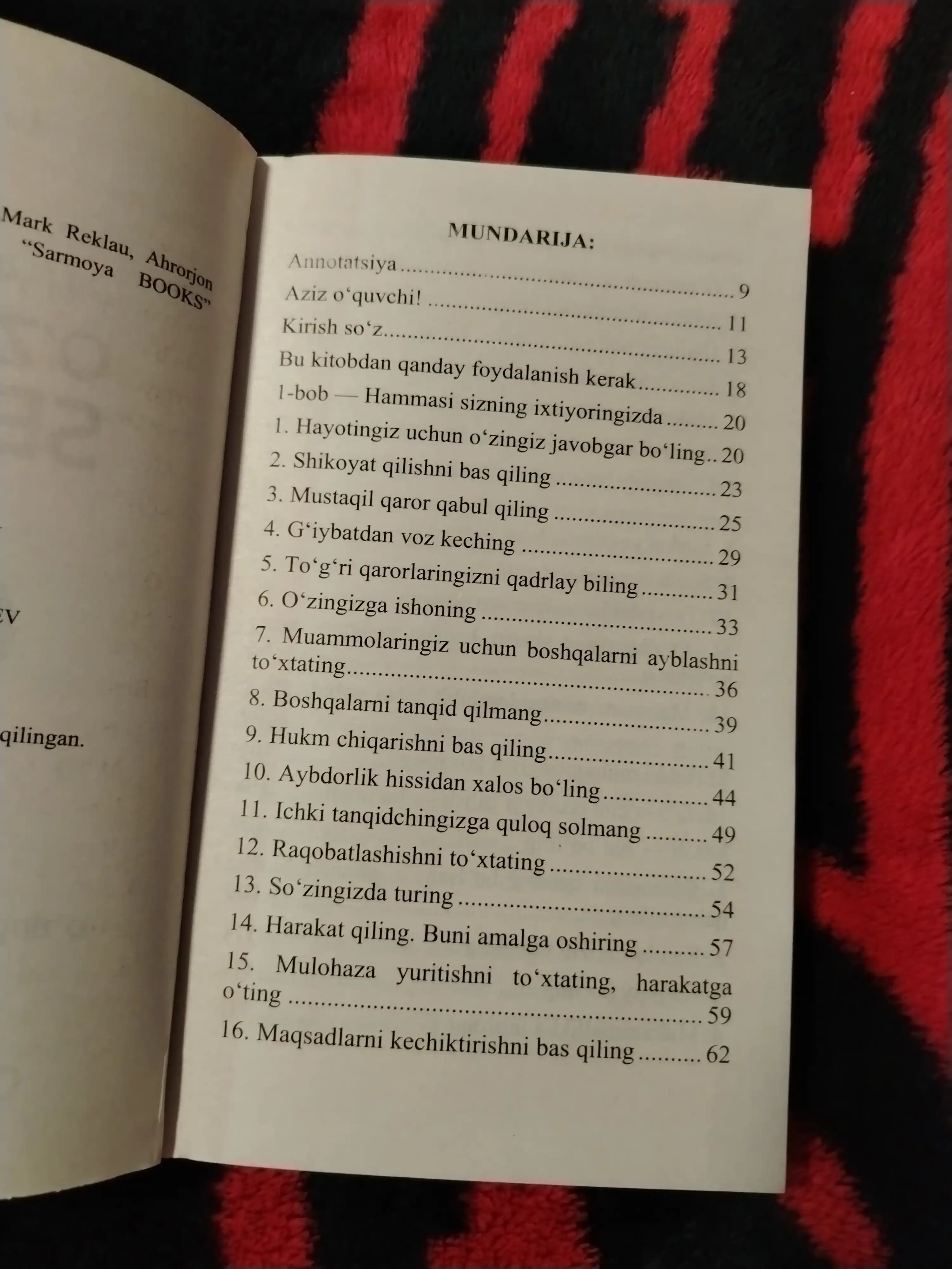 Avvalo o'zingizni seving! 30 kunda o'zingizga bo‘lgan ishonchni oshiring Mark Reklau
