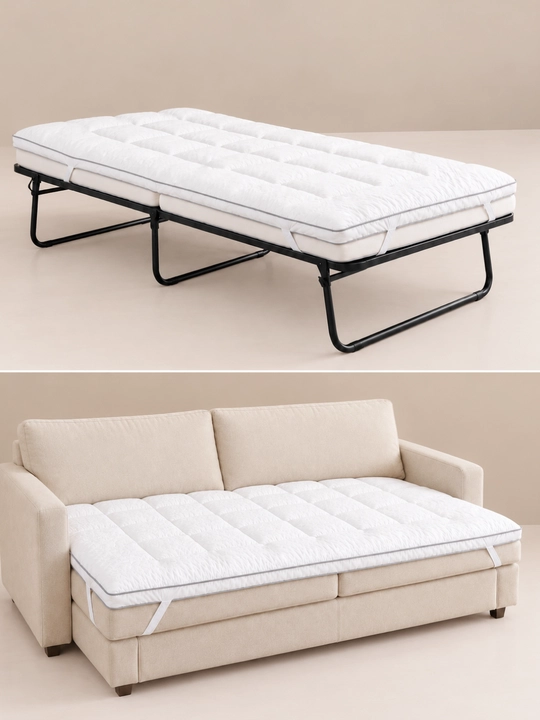 Topper, matras topper, matras qoplamasi, hollofayber topper