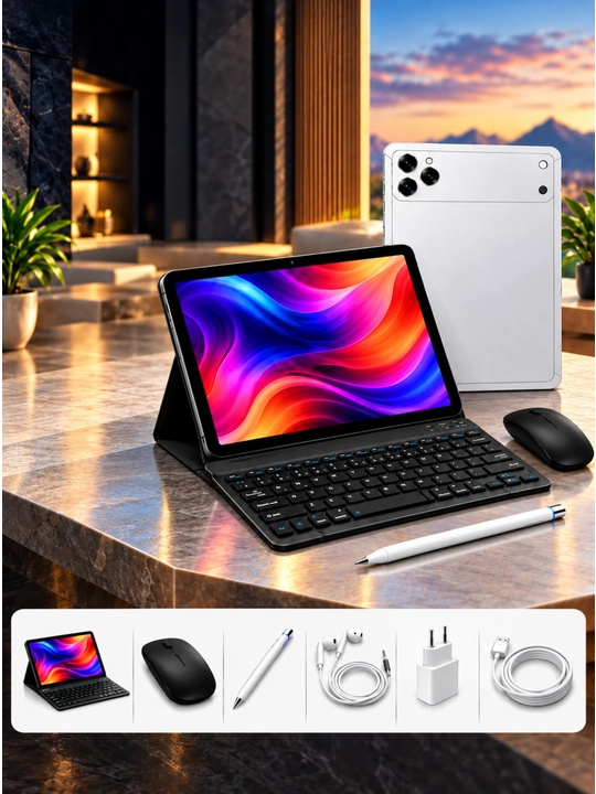 OZCT 18 Max — 10,1-дюймовый HD-экран, 12/256 ГБ, 5G, Android 15, 10000 мАч - 
