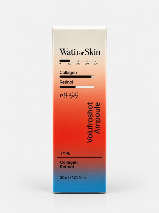 Wati For Skin Collagen and Retinol, для повышения эластичности кожи, 30 мл