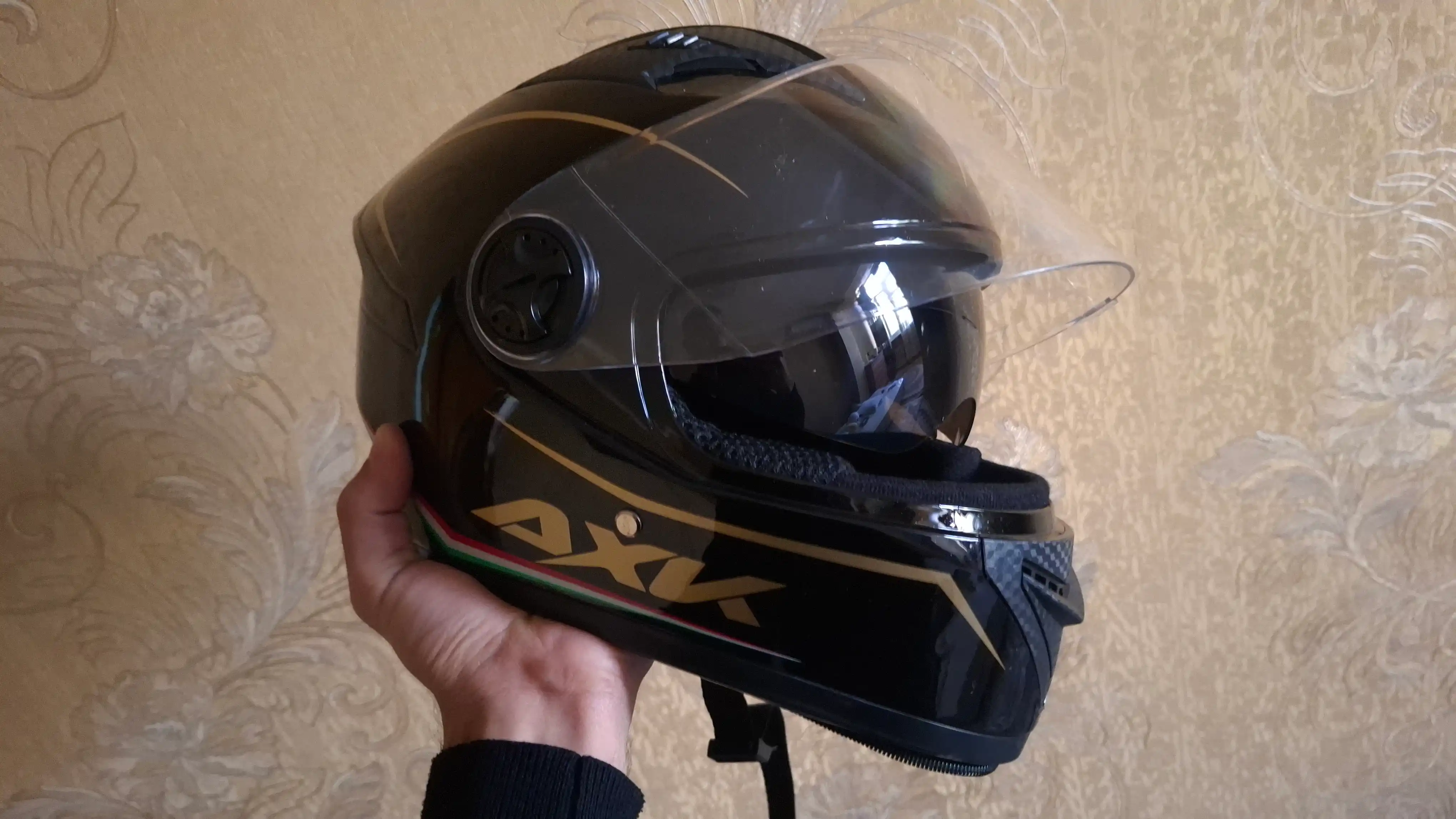 AXK moto shlem, skuter kaska va mototsikl uchun himoya moto kaska Model: 557-903