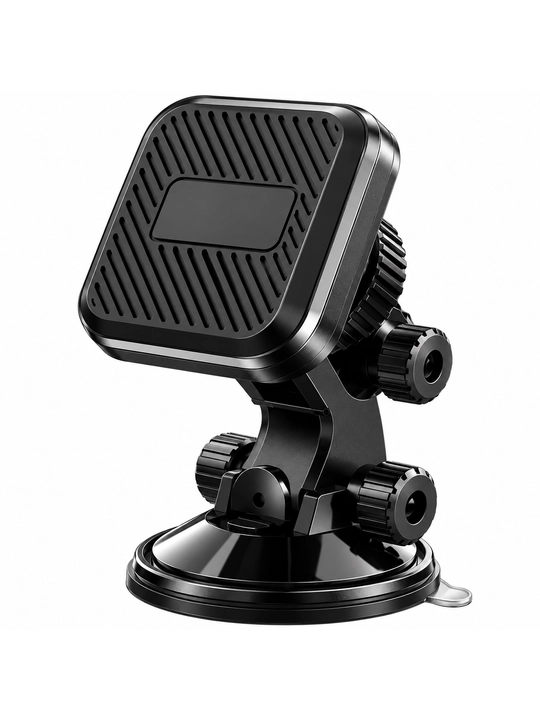 Магнитный держатель для телефона в машину H-CT166, поворот 360°, 50×50×70 мм - 