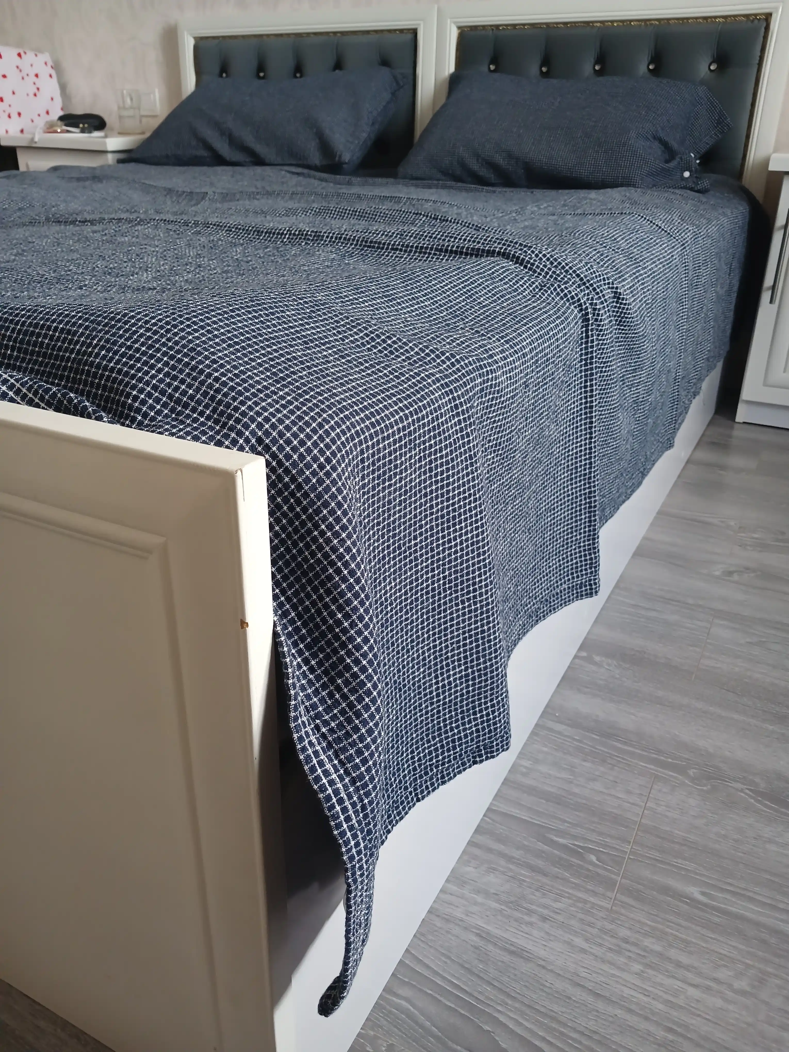 Adyol paxtadan yaponcha dizayn 100%, 3 qavatli, 150*200 sm, 200*230 sm, 230*250 sm