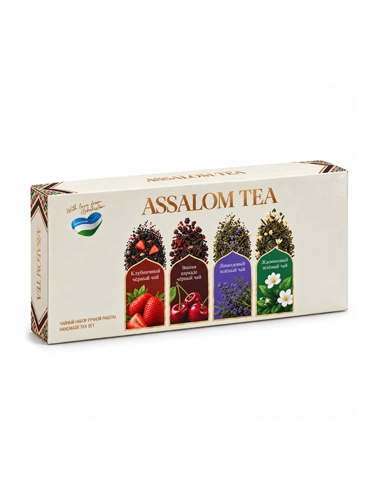 ASSALOM TEA - набор из 4 видов чая, 150 г - 