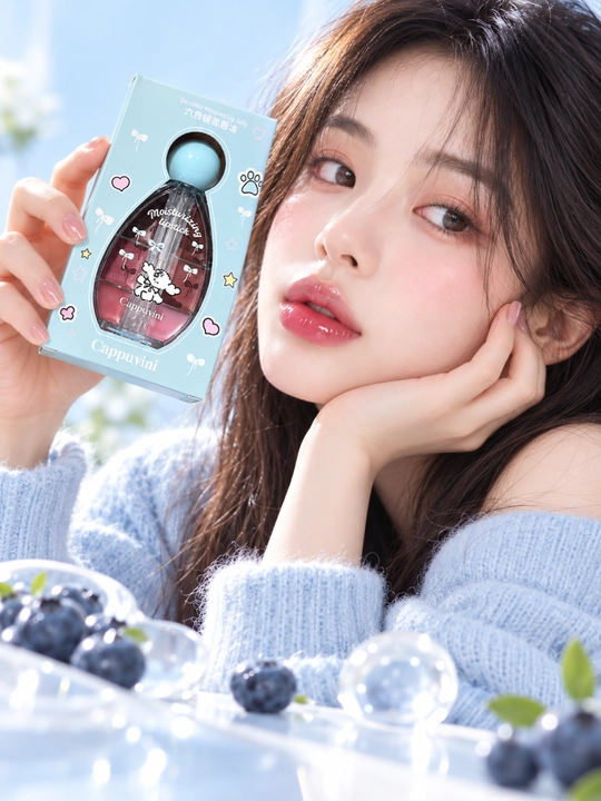 Блеск-желе для губ Cappuvini, 6 оттенков, увлажняющий зеркальный lip gloss