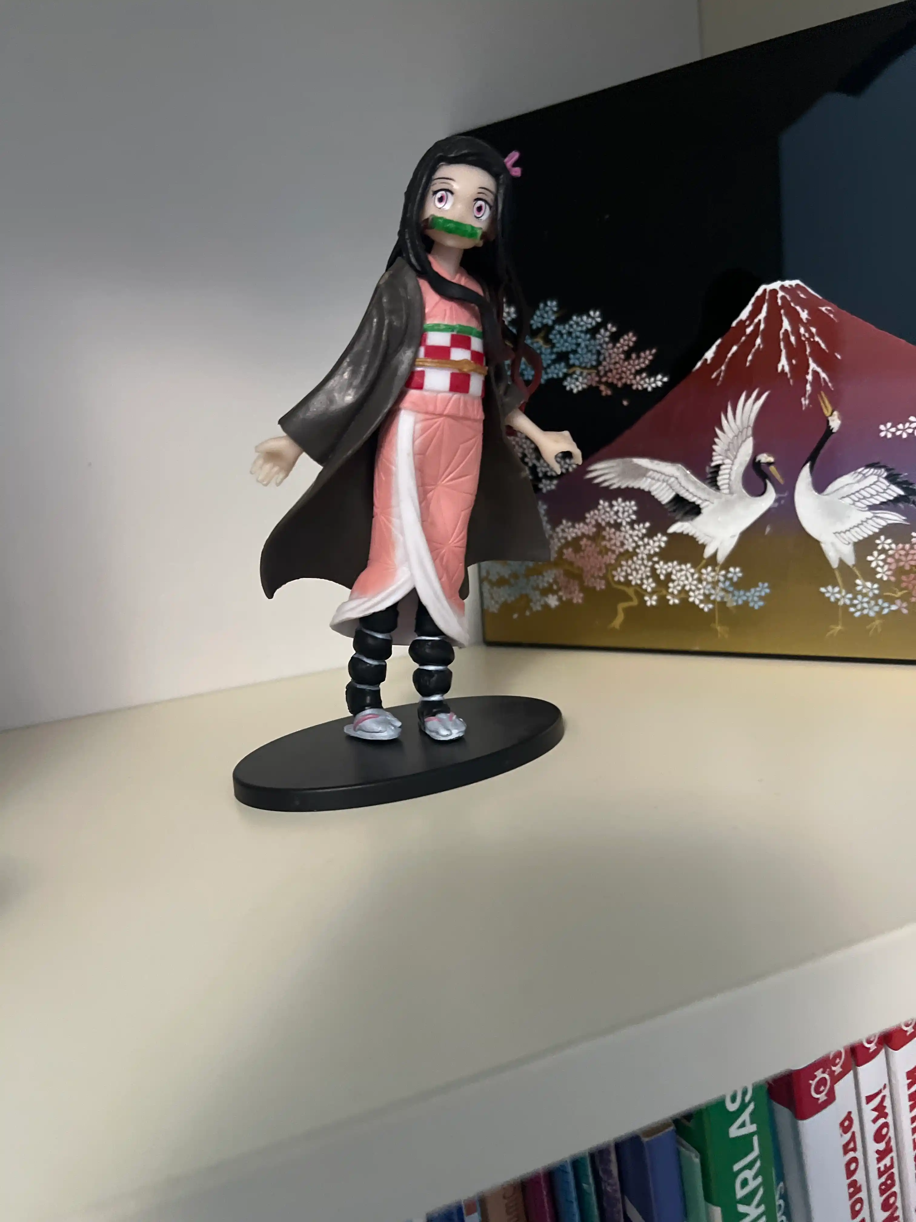 Demon Slayer anime figurkasi, kolleksion haykalcha, Iblisni Chopuvchi qilich