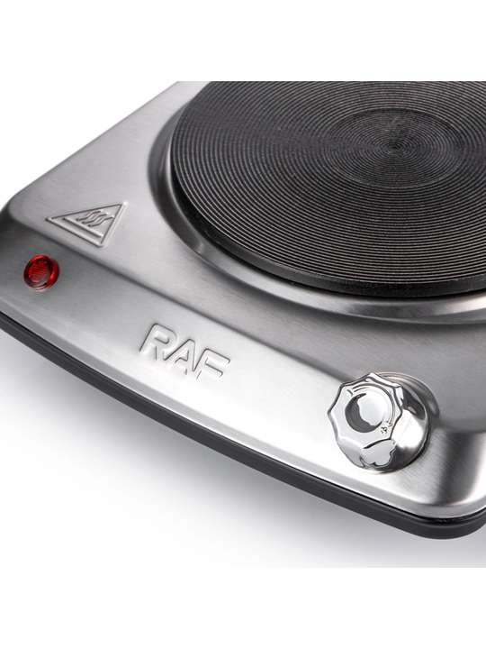 Elektr plita RAF R.8204, 1 talik cho'yan konforka, 1000 Vt, diametr 155mm