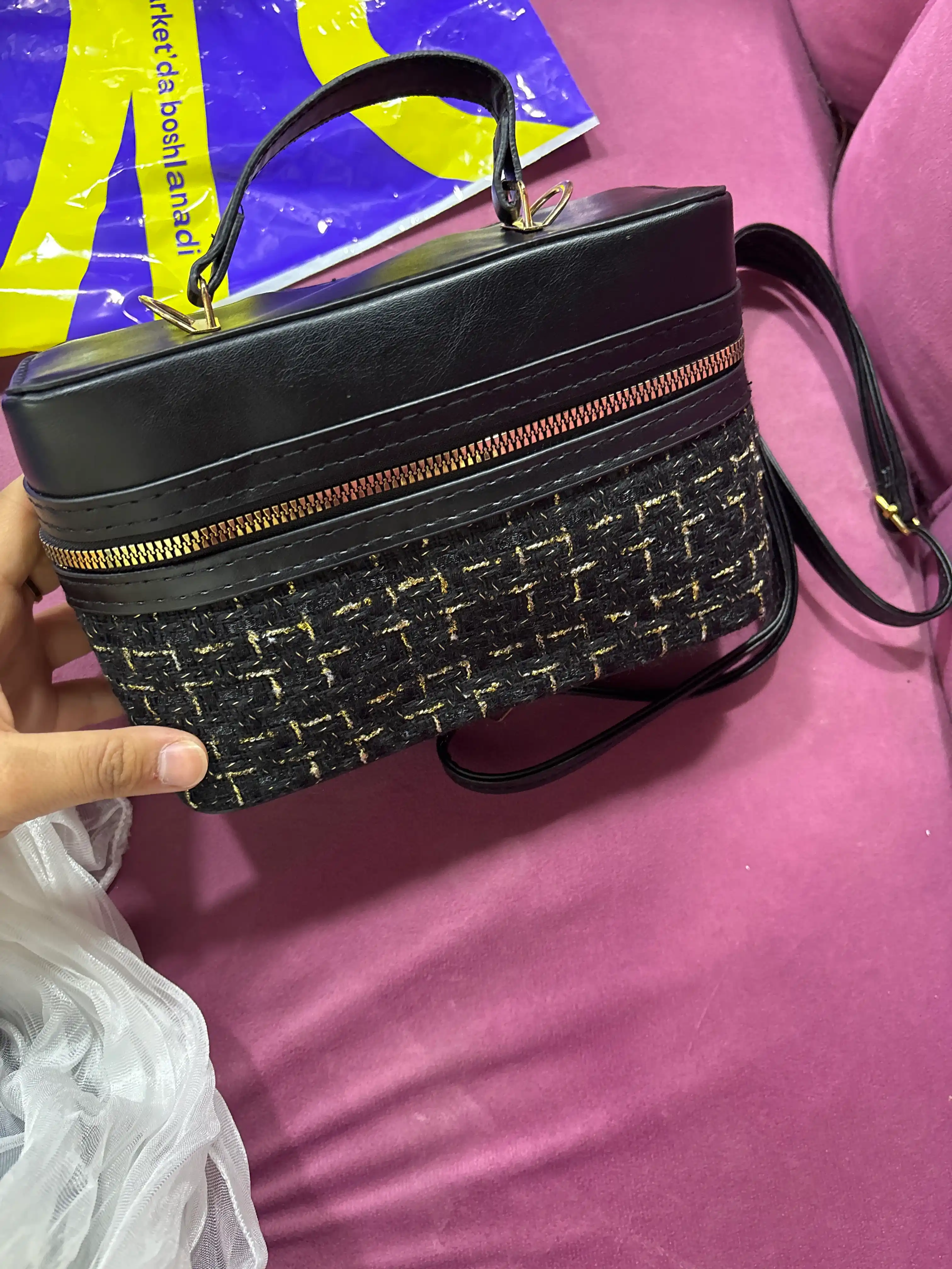 Женская сумка в стиле Zara, модель crossbody