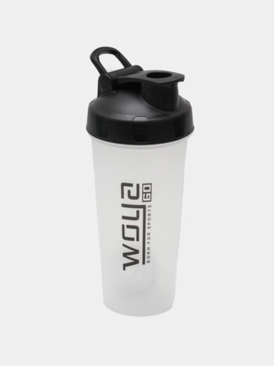 Sport shayker 600 ml – protein, kokteyl va suv uchun, metall sharli