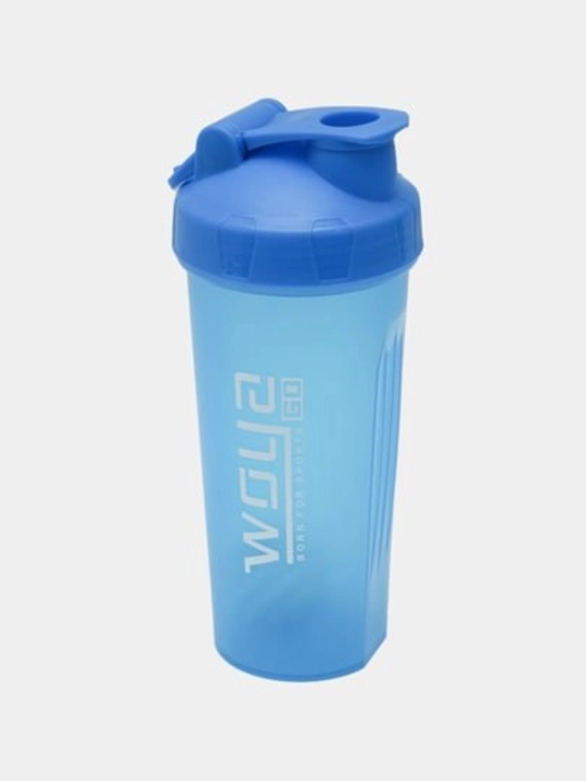 Sport shayker 600 ml – protein, kokteyl va suv uchun, metall sharli