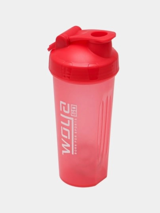 Sport shayker 600 ml – protein, kokteyl va suv uchun, metall sharli