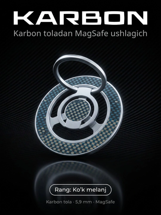 Telefon ushlagichi, Magsafe bilan, magnit halqasi, podstavka - 