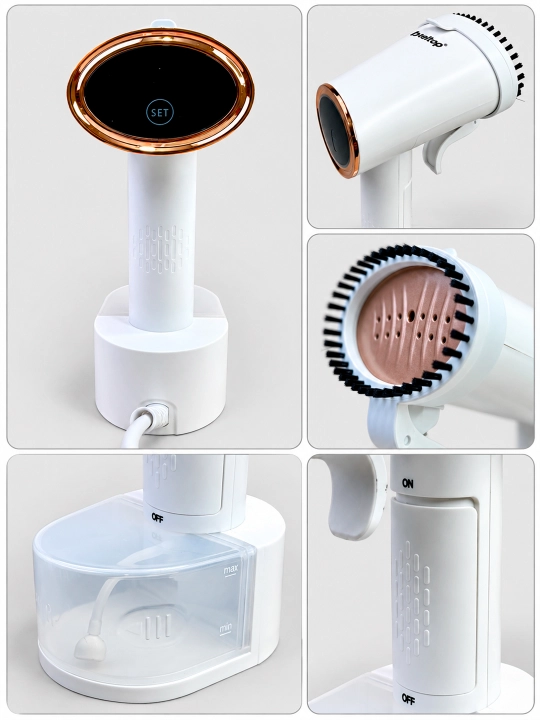 Qo'l bug'li dazmoli "BELTOP" sensor boshqaruv, 2000W, 3xil rejim, 300 ml hajimda, vertikal