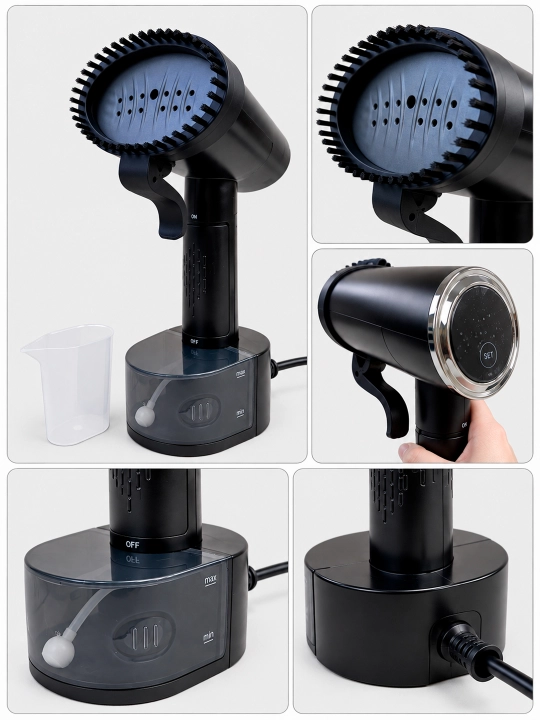 Qo'l bug'li dazmoli "BELTOP" sensor boshqaruv, 2000W, 3xil rejim, 300 ml hajimda, vertikal