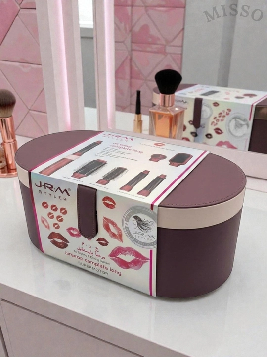 JRM Airwrap 6 tasi 1da ko'p funksiyali styler,soch quritgich,fen,jingalak,dazmol,ployka