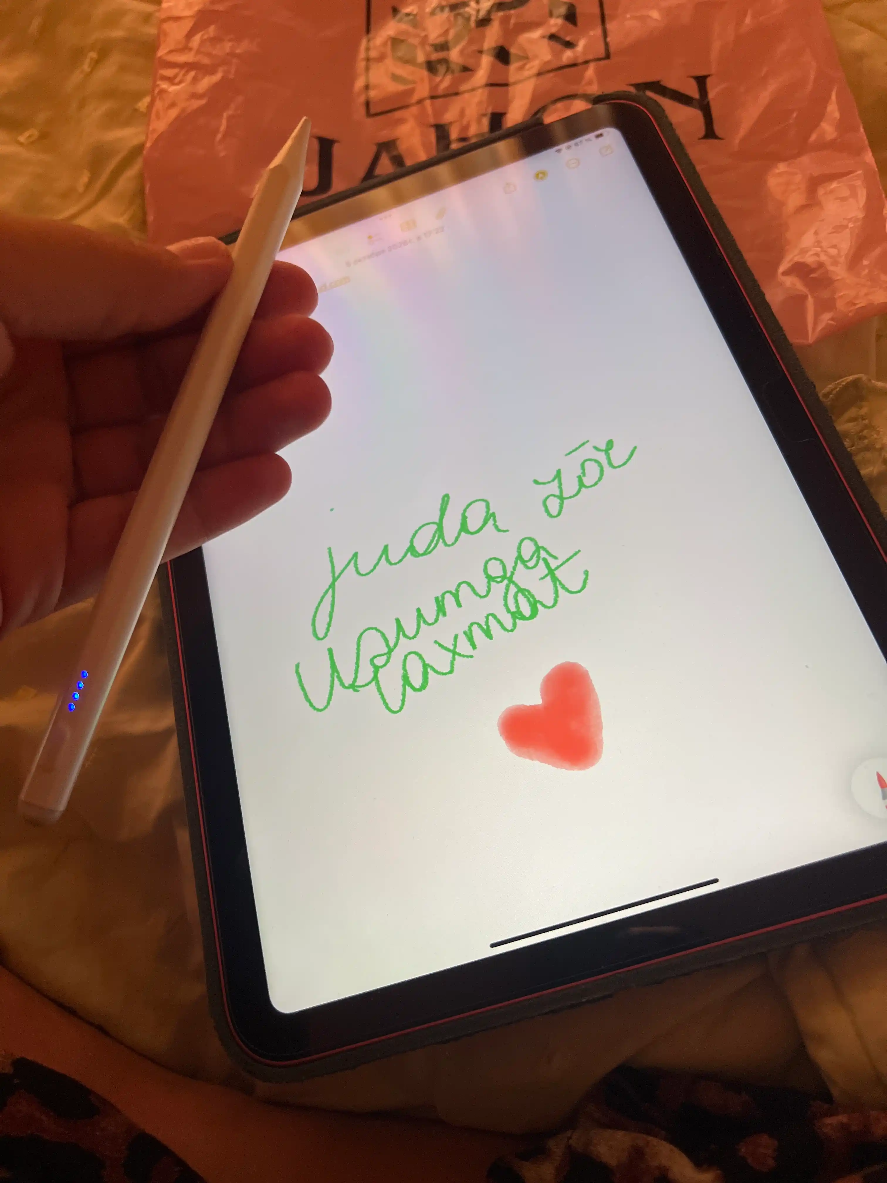 IPhone, iPad, Android va boshqa ekranlar uchun aqlli universal stilus, sensorli ruchka
