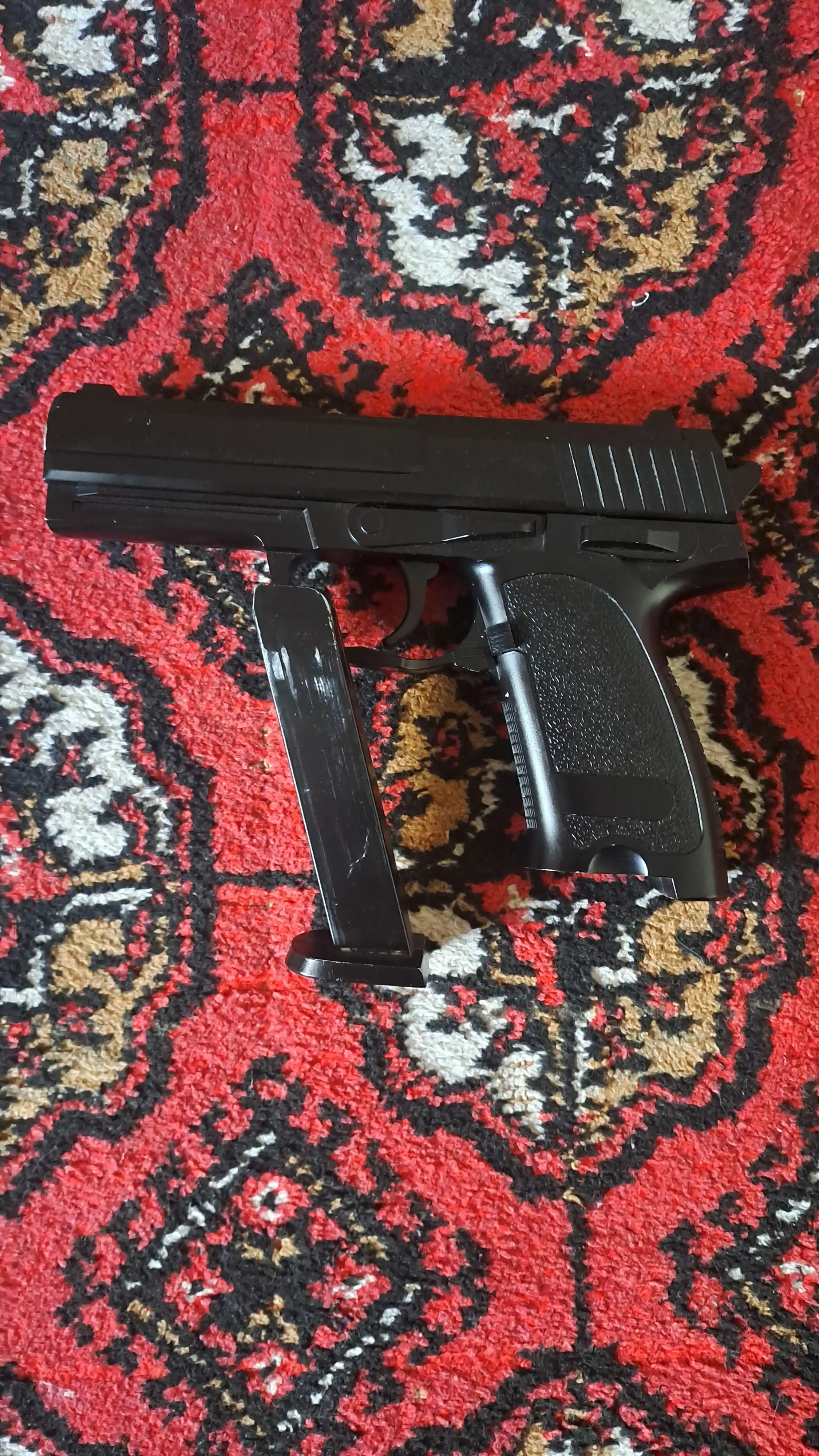 Temir pistolet, o'yinchoq pnevmatik qurol, metal pistolet, Glock bolalar uchun oyinchoqlar