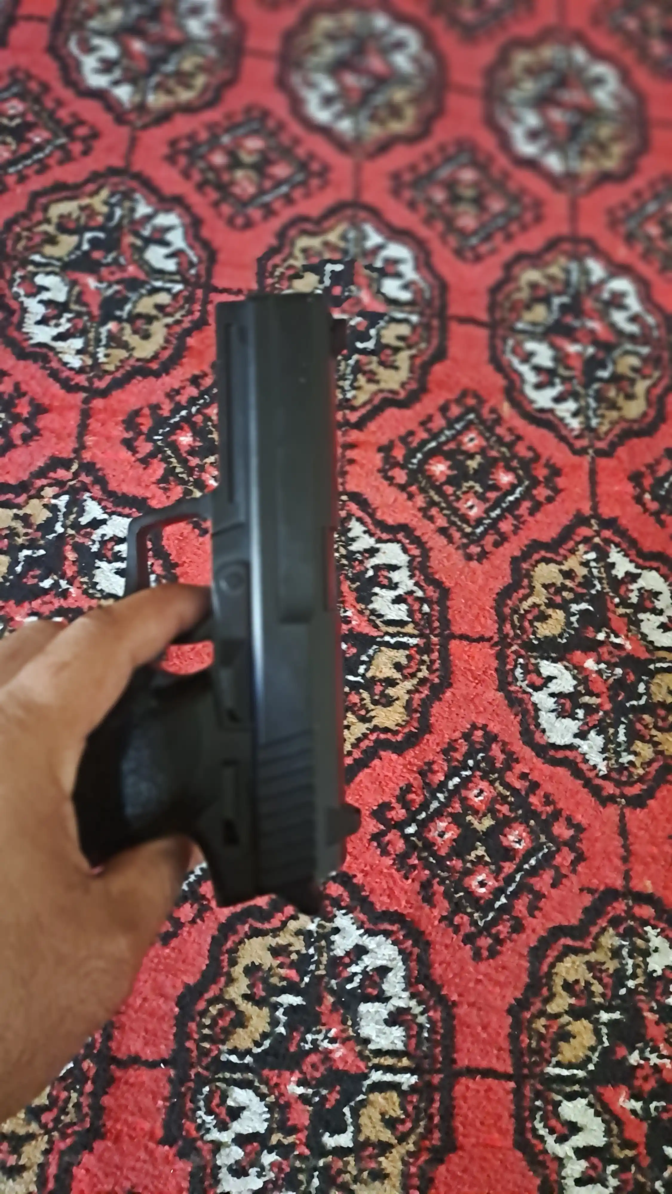 Temir pistolet, o'yinchoq pnevmatik qurol, metal pistolet, Glock bolalar uchun oyinchoqlar