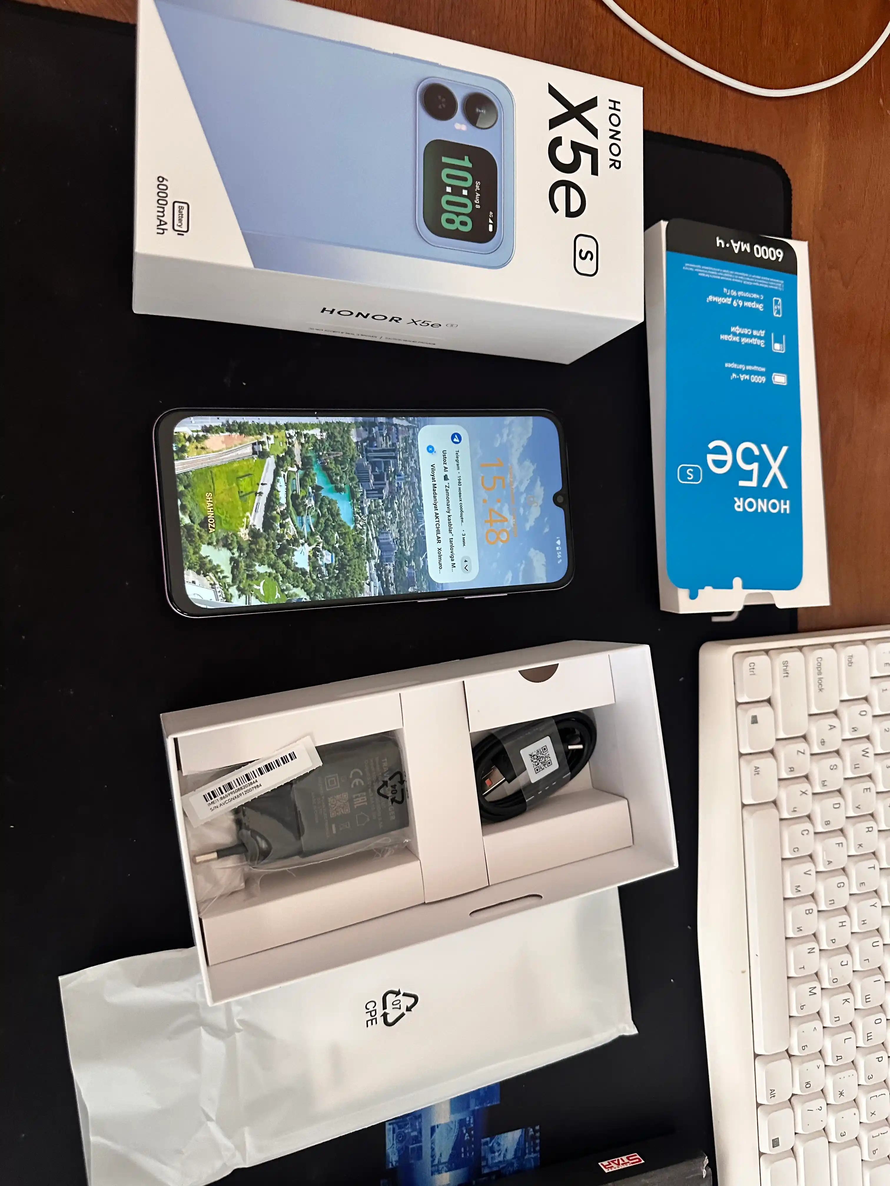 Смартфон Honor X5es,мощный аккумулятор 6000мА·ч,2-SIM-карт,гарантия 1 год