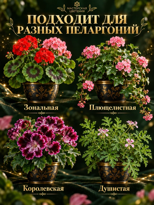 Готовый профессиональный грунт для герани