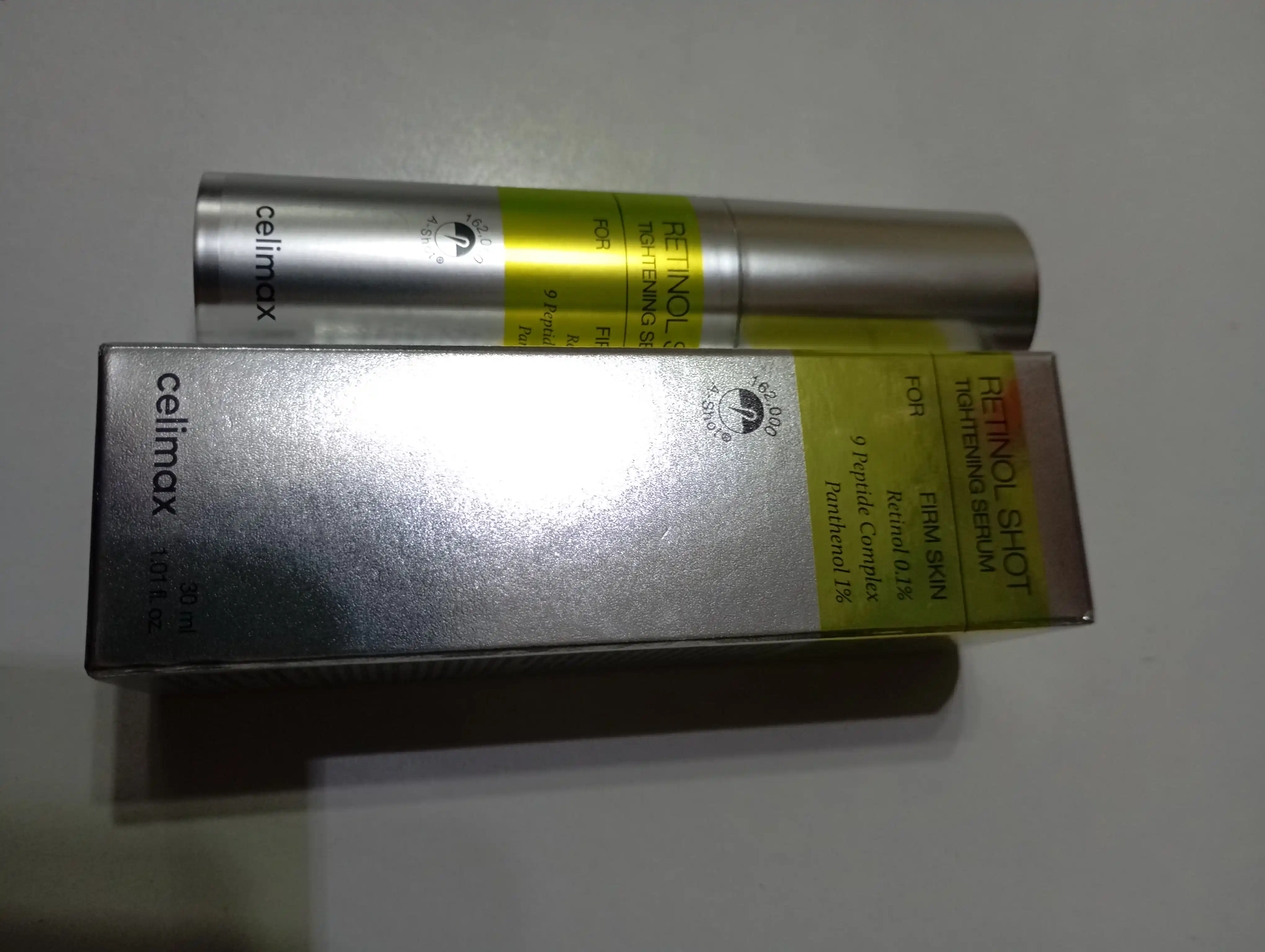 Подтягивающая сыворотка, с ретинолом и подтягивающий бустер-крем, Celimax