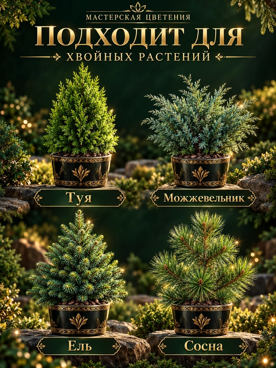 Готовый профессиональный грунт для хвойных растений