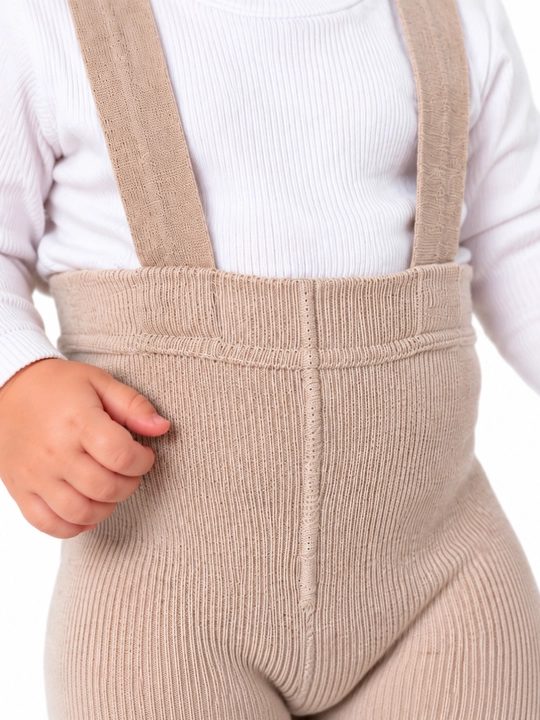 O‘g‘il va qiz bolalar uchun podtyajkali bolalar kolgotkasi, 6 oylikdan 2 yoshgacha
