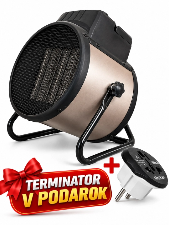 Elektr teploventilyator FB-19 FB-30 FB-50, 2000/3000/5000 W, PTC keramika