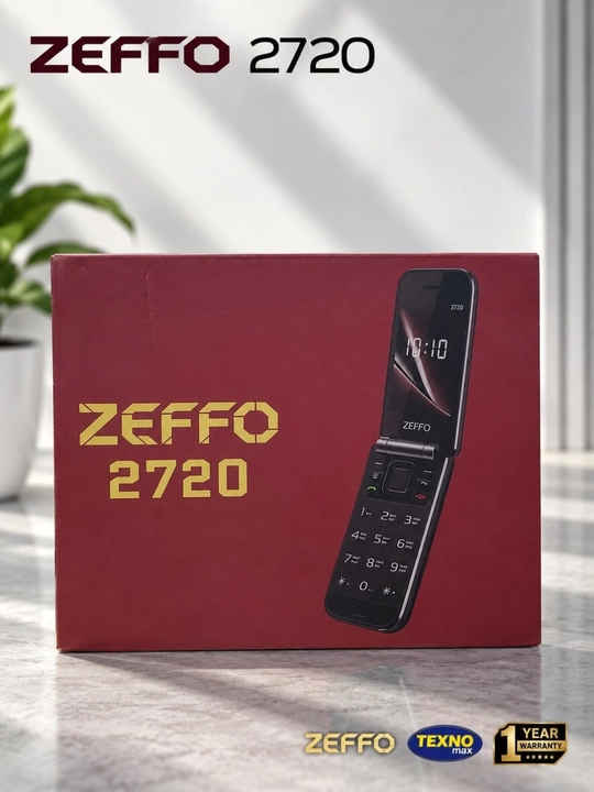 Zeffo 2720 Flip. Аккумулятор 1400 мАч Раскладной телефон Гарантия на обслуживание один год