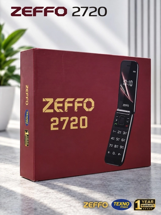 Zeffo 2720 Flip. 1400 mAh batareka. раскладушка телефон. bir yil serviz kafolat - 