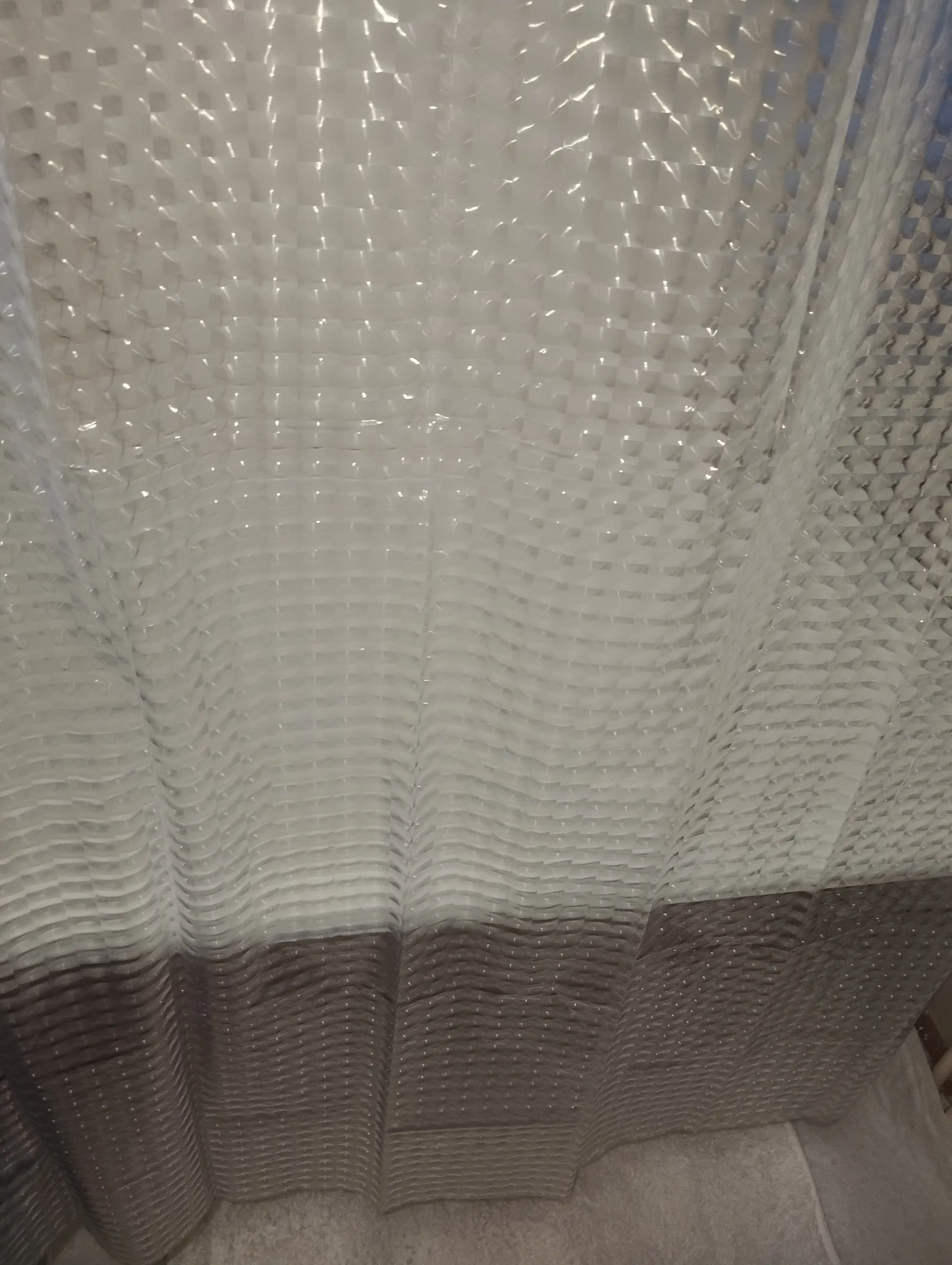Vannaxona uchun 180x200 o‘lchamli suv o‘tkazmaydigan parda