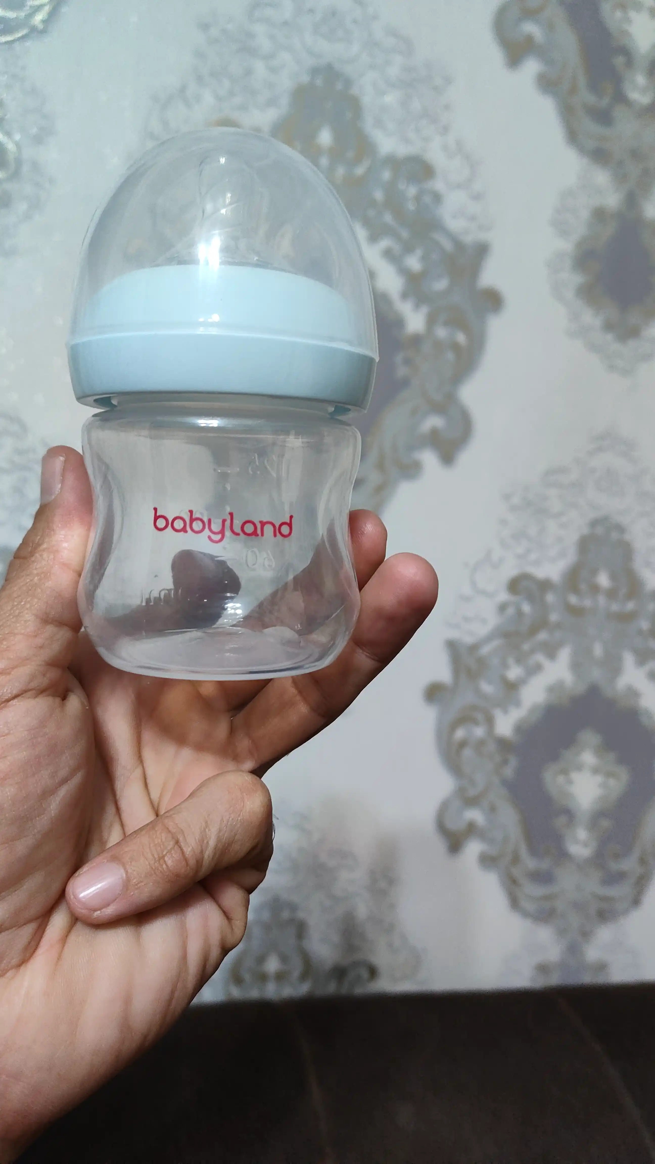 Бутылочка для кормления Babyland Natural 125мл 0-6мес