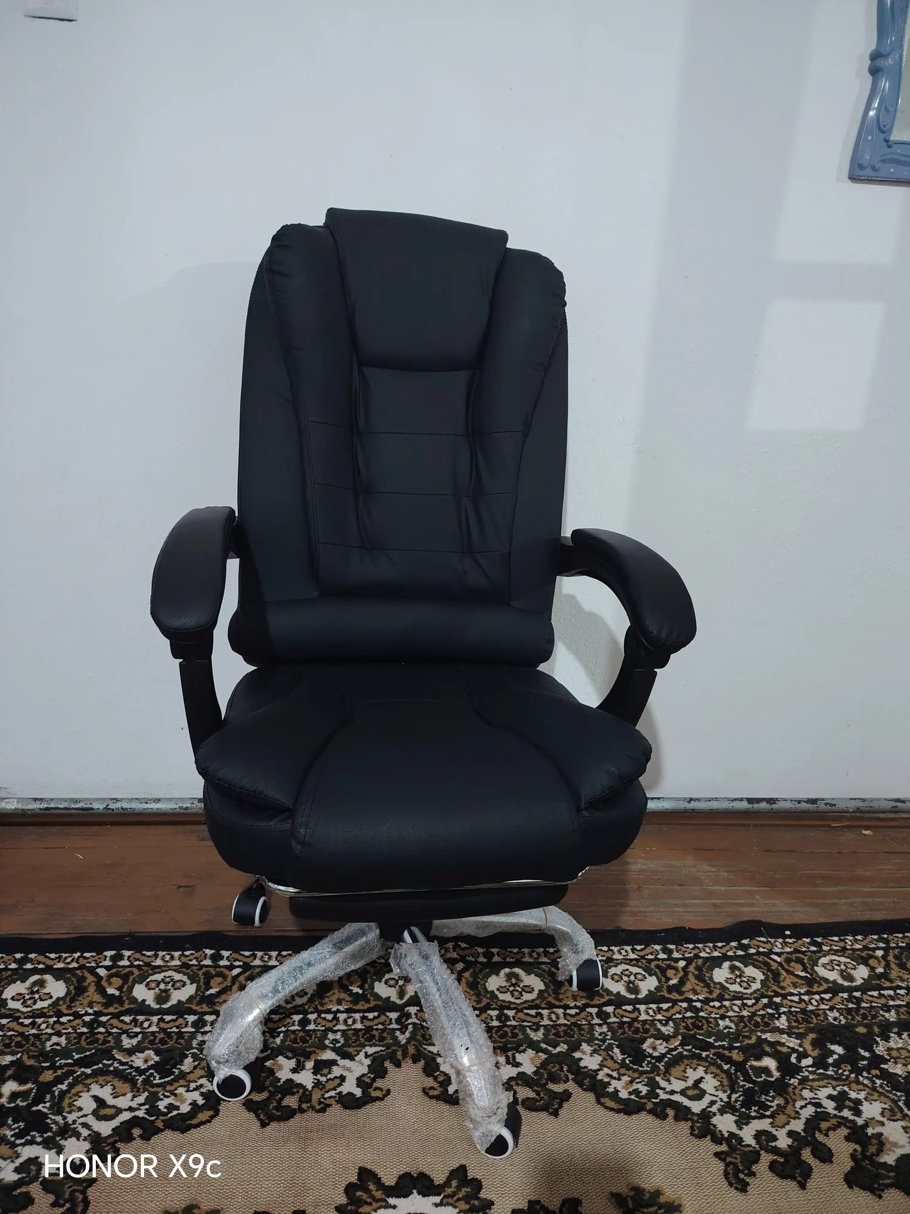 Uy va ofis uchun bel tayanchiga ega ergonomik kompyuter kreslosi