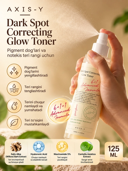 Тонеры для лица: Anua, AXIS-Y, numbuzin, Centella, Medicube, Cosrx, SOMEBYMI, The ordinary