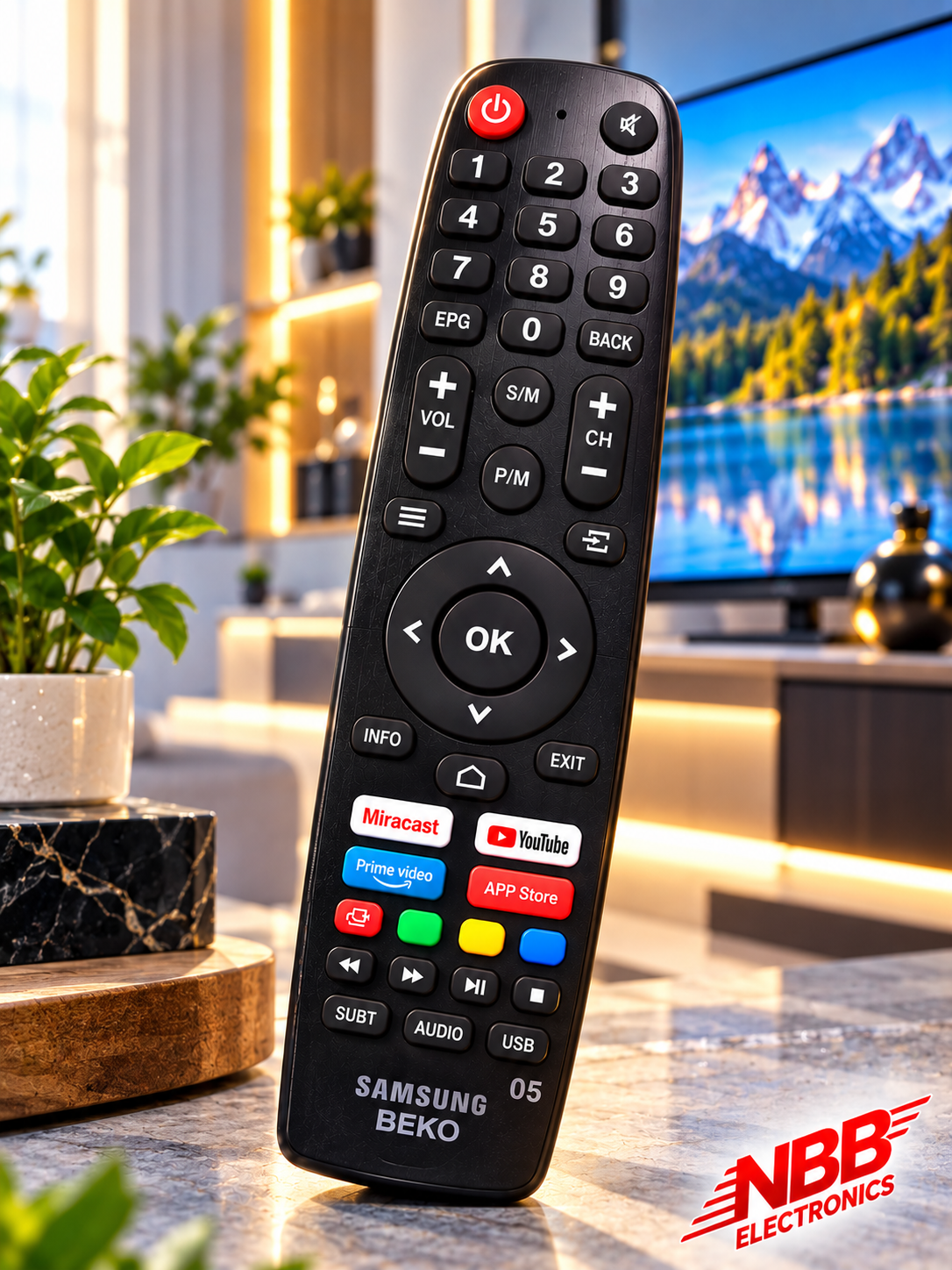 Универсальный пульт дистанционного управления для телевизоров SAMSUNG и BEKO